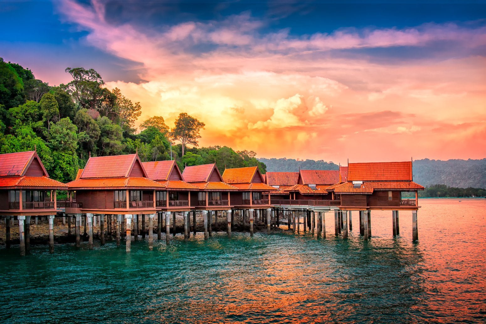 Water Chalets Langkawi Malaysia