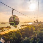 Cableway trip in Sentosa Island, Singapore