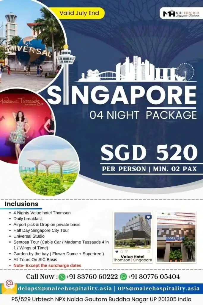 singapore 04Nights Tour Package