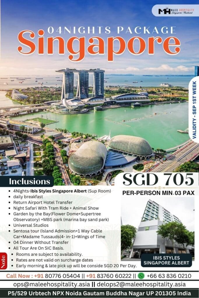 Singapore 04Night Tour Package