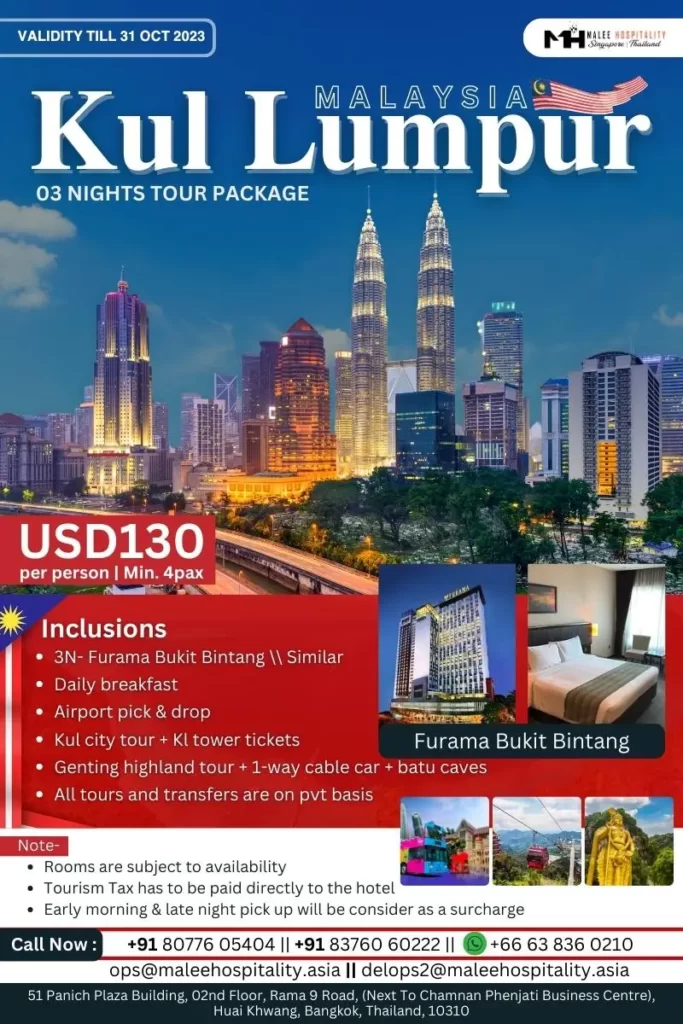 Malaysia Kul Lumpur 03NIghts Package
