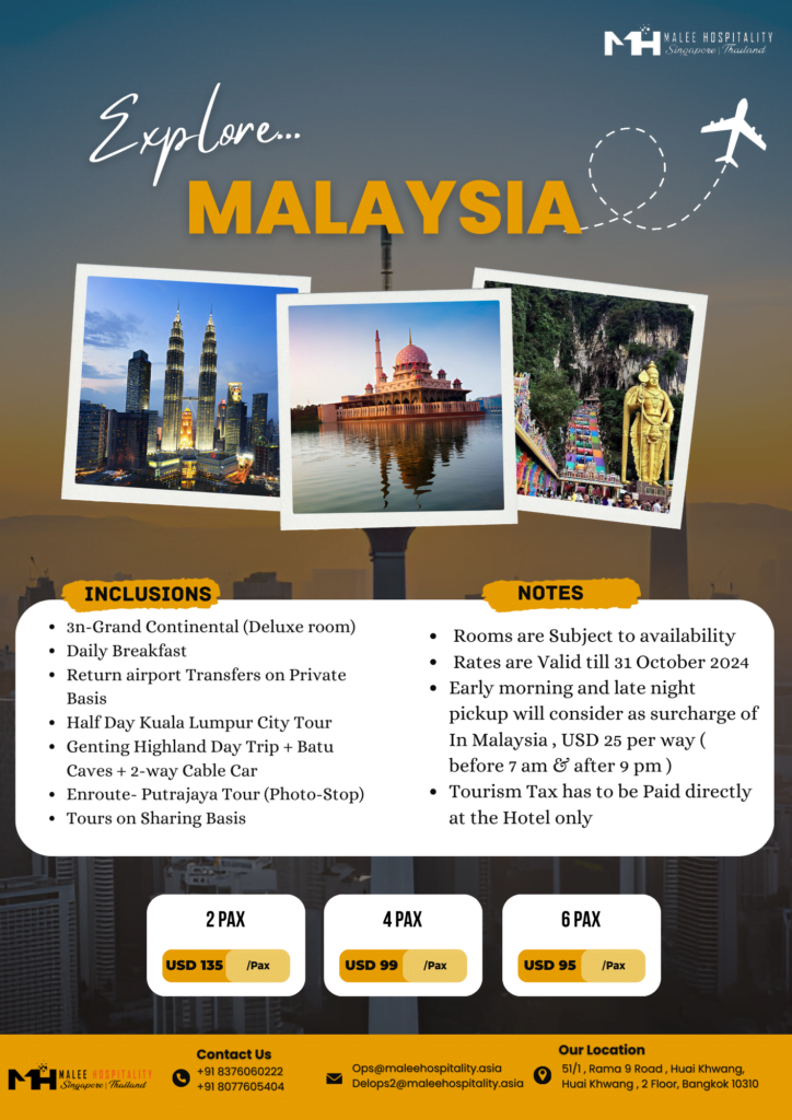 International Holiday Tour And Travel Package Promo Flyer
