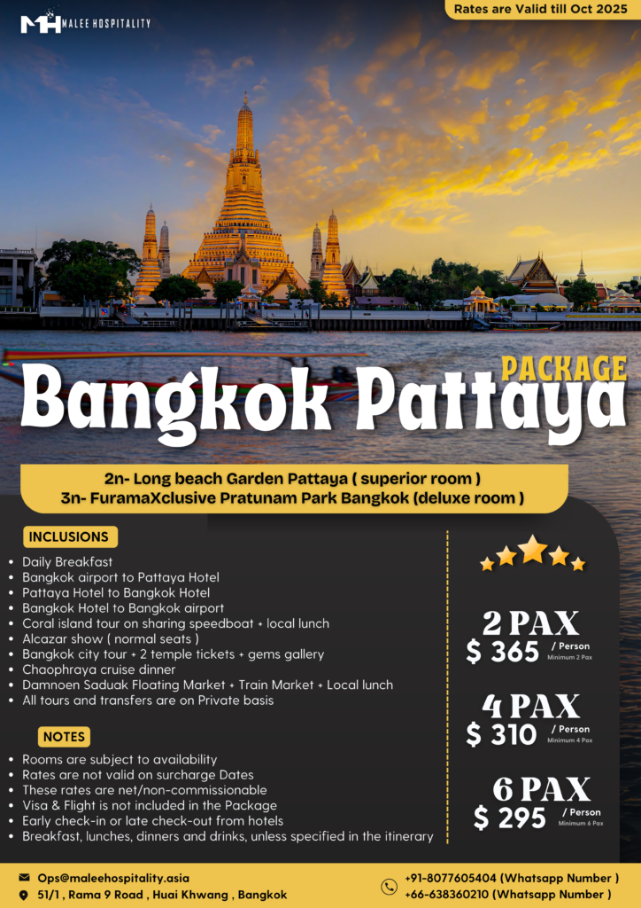 tour packages X March 2